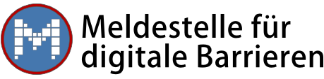 Meldestelle für digitale Barrieren